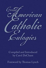 Cover of: Great American Catholic Eulogies