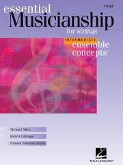 Cover of: Essential Musicianship for Strings Viola
            
                Essential Musicianship
