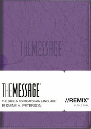 Cover of: Remix 20 The Message Purple Swirl Leatherlook