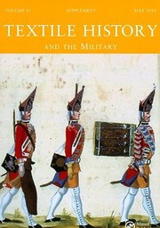 Cover of: Textile History and the Military