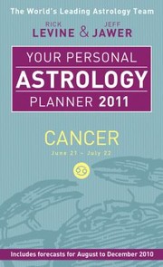 Cover of: Your Personal Astrology Planner Cancer by 