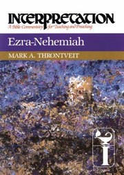 Cover of: EzraNehemiah Interpretation
            
                Interpretation A Bible Commentary for Teaching  Preaching