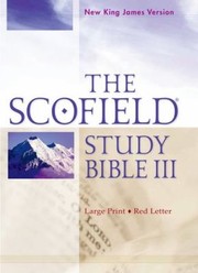 Cover of: Scofield Study Bible IIINKJVLarge Print by 