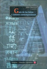 Cover of: Guia De Las Letras Y Autores Contemporaneos