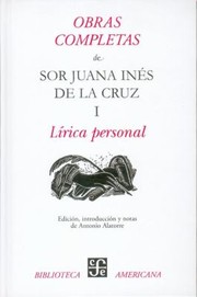 Cover of: Obras Completas I Lirica Personal