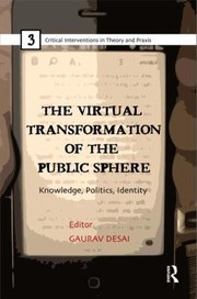 Cover of: The Virtual Transformation of the Public Sphere
            
                Critical Interventions in Theory and Praxis