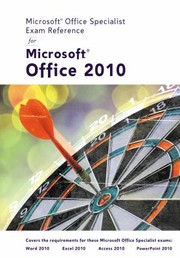 Cover of: Microsoft Office Specialist Exam Reference for Microsoft Office 2010