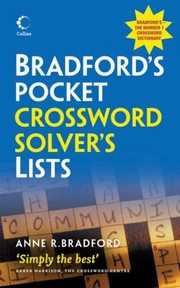 Cover of: Collins Bradfords Pocket Crossword Solvers List