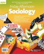 Cover of: Friday Afternoon Sociology Alevel