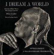 Cover of: I Dream a World by Brian Lanker