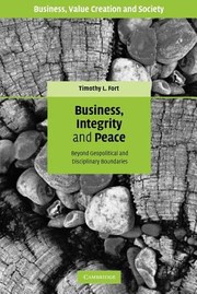 Cover of: Business Integrity and Peace
            
                Business Value Creation and Society