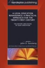 Cover of: A Legal Education Renaissance