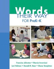 Cover of: Words Their Way for PreK