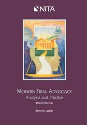 Cover of: Modern Trial Advocacy by Steven Lubet