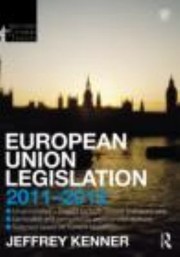 Cover of: European Union Legislation 20112012
            
                Routledge Student Statutes