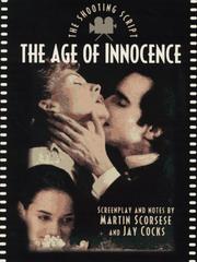 Cover of: The Age of Innocence by Martin Scorsese, Jay Cocks, Martin Scorsese, Jay Cocks