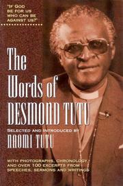 Cover of: The Words of Desmond Tutu (Words of)