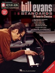 Cover of: Bill Evans Standards With CD Audio
            
                Hal Leonard Jazz PlayAlong