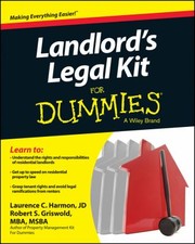 Cover of: Landlords Legal Kit For Dummies