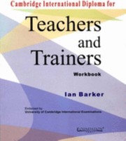 Cover of: Cambridge International Diploma for Teachers and Trainers Workbook