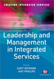 Cover of: Leadership and Management in Integrated Services
            
                Creating Integrated Services