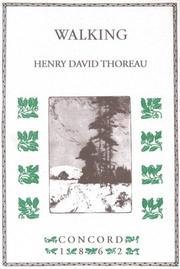 Cover of: Walking by Henry David Thoreau