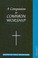 Cover of: A Companion to Common Worship
            
                Alcuin Club Collections