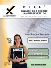 Cover of: MTEL English as a Second Language ESL 54 Teacher Certification Test Prep Study Guide
            
                XAM MTEL