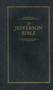 Cover of: The Jefferson Bible by Thomas Jefferson