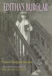 Cover of: Editha's burglar by Frances Hodgson Burnett