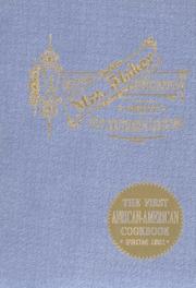 Cover of: What Mrs. Fisher knows about old southern cooking: soups, pickles, preserves, etc. : in facsimile with historical notes