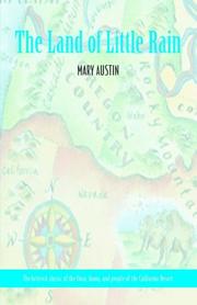 Cover of: Land of Little Rain by Mary Austin