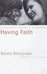 Cover of: Having Faith
            
                Merloyd Lawrence Book