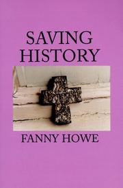 Cover of: Saving History (Sun and Moon Classics) by Fanny Howe