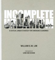 Cover of: Incomplete Urbanism