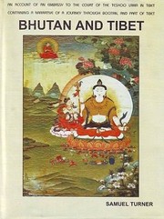 Cover of: An Account Of An Embassy To The Court Of The Teshoo Lama In Tibet Containing A Narrative Of A Journey Through Bootan And Part Of Tibet