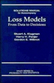 Cover of: Loss Models Student Solutions Manual
            
                Wiley Series in Probability and Statistics by 
