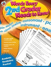 Cover of: Words Every 2nd Grader Needs to Know
            
                Words Every _ Grader Needs to Know by 