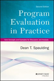 Cover of: Program Evaluation in Practice
            
                Research Methods for the Social Sciences