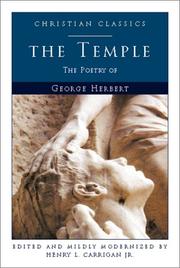 Cover of: The temple by George Herbert