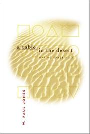 Cover of: A table in the desert: making space holy