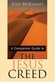 Cover of: The Jesus Creed (Companion Guide) by Scot McKnight