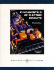 Cover of: Fundamentals of Electric Circuits Charles K Alexander Matthew NO Sadiku