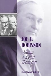 Cover of: Joe T. Robinson: always a loyal Democrat
