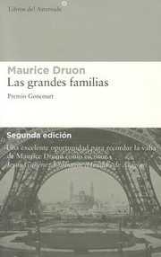 Cover of: Las Grandes Familias
            
                Libros del Asteroide by 