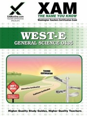Cover of: WestE General Science 0435 Teacher Certification Test Prep Study Guide
            
                Xam WestEPraxis II