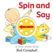 Cover of: Spin And Say A First Word Book