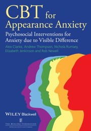 Cover of: CBT for Appearance Anxiety by Alex Clarke