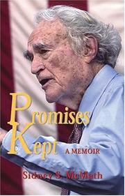 Cover of: Promises kept by Sid McMath