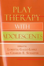 Cover of: Play Therapy with Adolescents